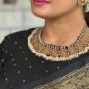 Stylish High Neck Work Blouse