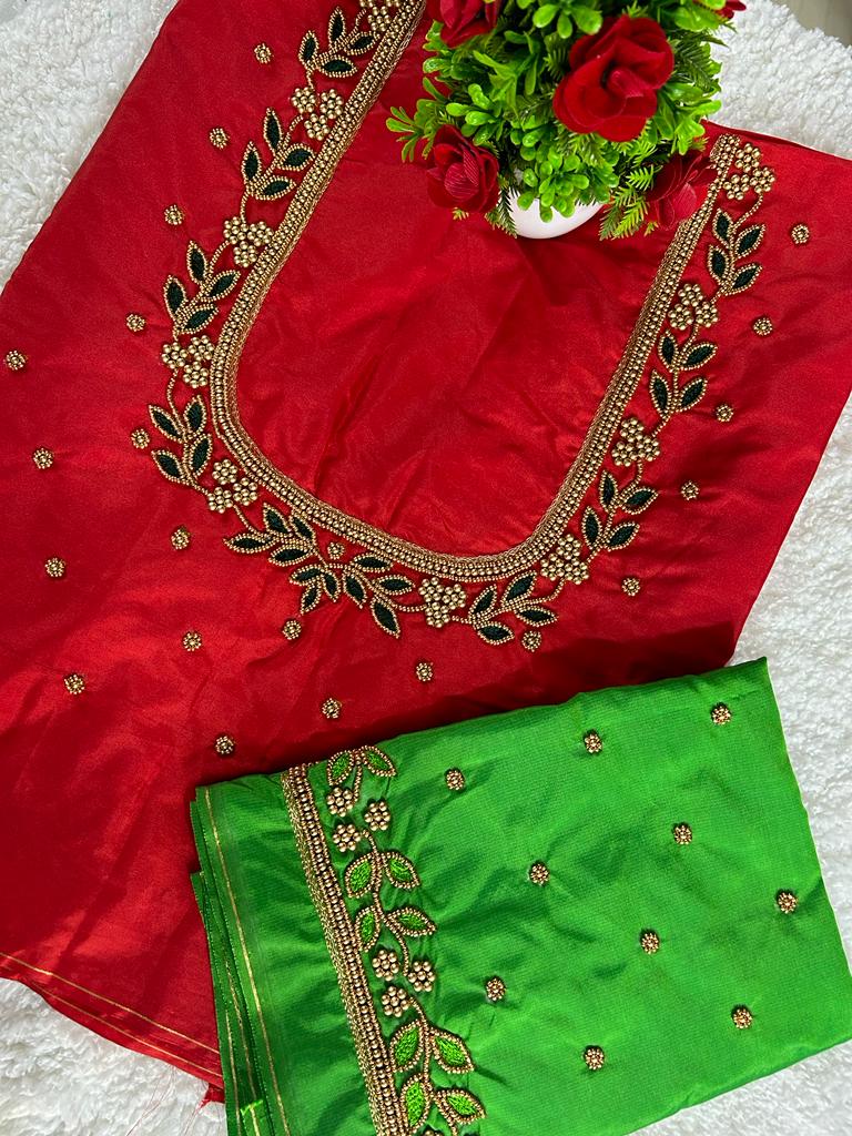Simple Flower Aari Work Designs