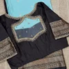 Chic Coffee Brown Minimalist Blouse – Subtle Design for Every Occasion